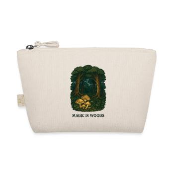 Magic in the forest with mushrooms - Organic Pouch - nature - Front