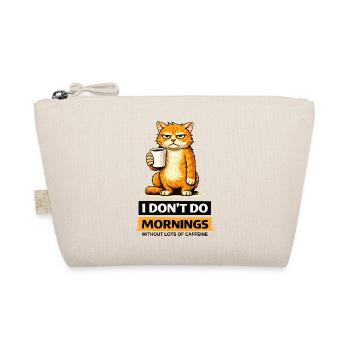 Morning-Cat Coffee Attitude - Organic Pouch - nature - Front