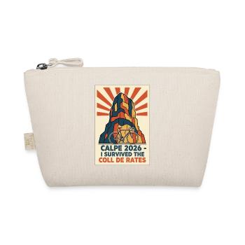 Affiche vintage de cyclisme Calpe 2026 - Trousse biologique - nature - Devant