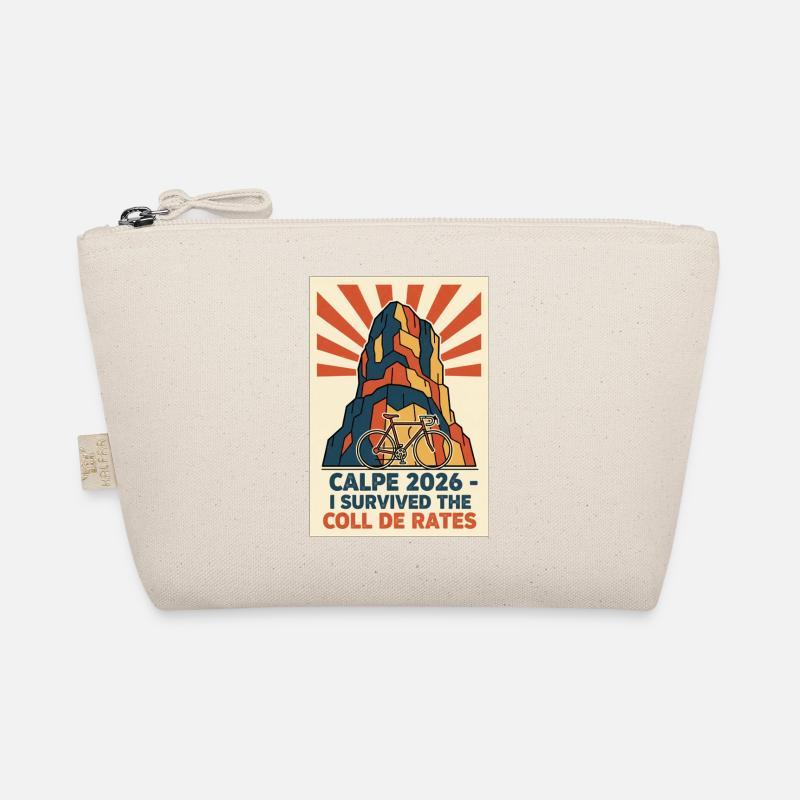 Affiche vintage de cyclisme Calpe 2026 Trousse biologique