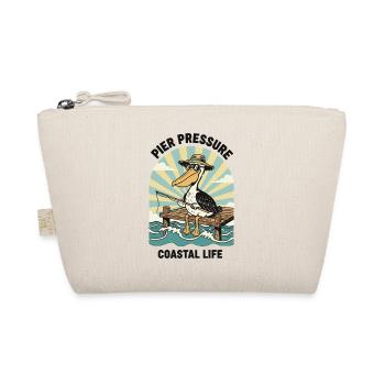 Pelican Fisherman Pier Pressure Coastal - Organic Pouch - nature - Front
