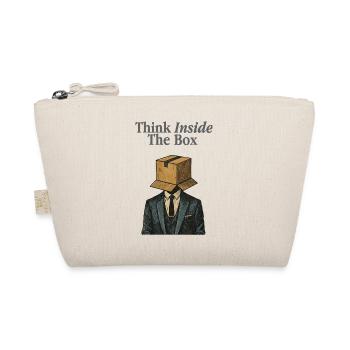 Think Inside The Box Büro Humor - Bio-Täschchen - Natur - Vorne