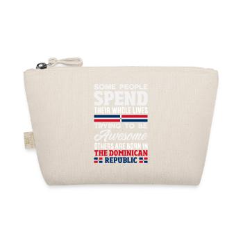 Dominican Republic Flag Dom Rep Pride - Organic Pouch - nature - Front