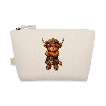 Bétail des Highlands avec kilt - Trousse biologique - nature - Devant