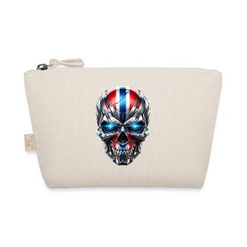 Couleurs du drapeau du Cyber Skull - Trousse biologique - nature - Devant