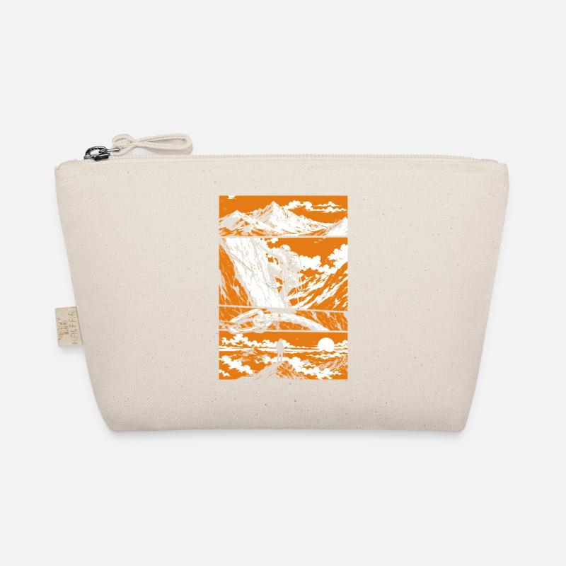 Summit Victory Mountain Art Organic Pouch