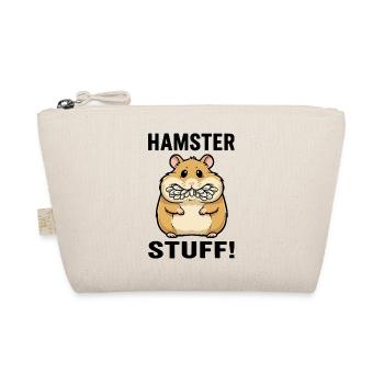 Hamster Stuff Samenwangen Nagetier - Bio-Täschchen - Natur - Vorne