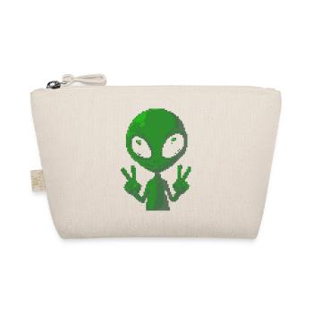 Signe de paix extraterrestre Pixel - Trousse biologique - nature - Devant