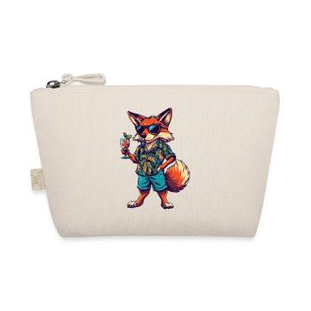 Fuchs Comic Sommer - Bio-Täschchen - Natur - Vorne