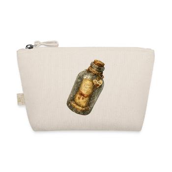 Vintage message in a bottle - Organic Pouch - nature - Front