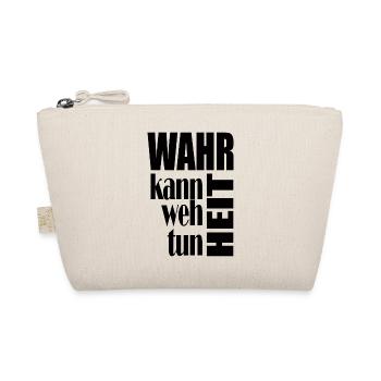 Wahrheit kann weh tun - Bio-Täschchen - Natur - Vorne
