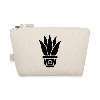Aloe Vera Houseplant Flower Shop Logo Florist - Organic Pouch - nature - Front