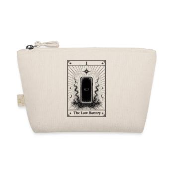 Low battery level | Tarot Card Everyday - Organic Pouch - nature - Front