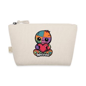 Patchwork Cuddly Hero Weirdo Heart - Organic Pouch - nature - Front