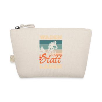 calves instead of charging mountain bike without battery mtb - Organic Pouch - nature - Front