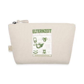 Elternzeit Profis Haben Frei - Bio-Täschchen - Natur - Vorne