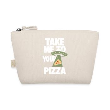 Take Me to Your Pizza UFO - Organic Pouch - nature - Front