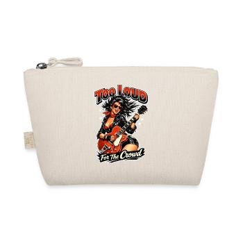 Trop bruyant pour la foule : Pin-up rockabilly - Trousse biologique - nature - Devant