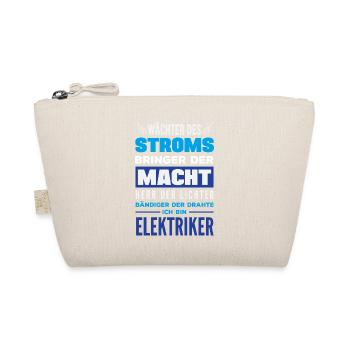 Wächter Des Stroms Elektriker - Bio-Täschchen - Natur - Vorne