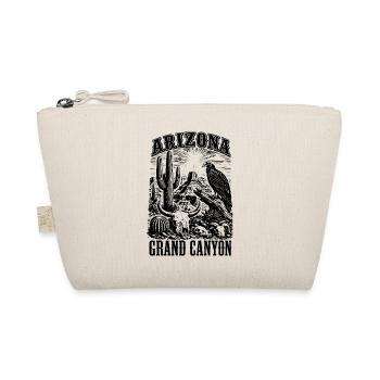 Arizona Grand Canyon Wüstensilhouette - Bio-Täschchen - Natur - Vorne