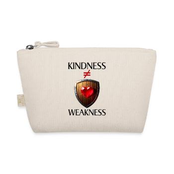 Don't confuse goodness with weakness - Organic Pouch - nature - Front
