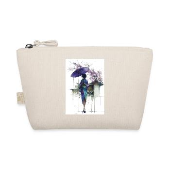 Urban Kimono Under Umbrella - Organic Pouch - nature - Front