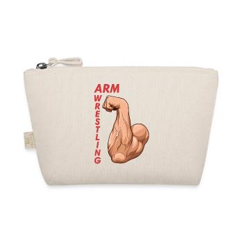 Arm Wrestling Power Arm - Organic Pouch - nature - Front