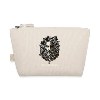 Germanic Runes Grandpa - Organic Pouch - nature - Front
