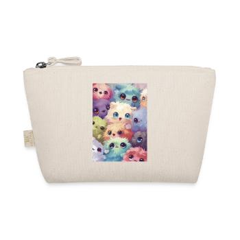 Adorable multicolored plush toys - Organic Pouch - nature - Front