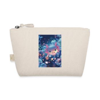 Axolotl Abyssal Fairy Fish - Organic Pouch - nature - Front