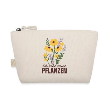 Pflanzen Liebe - Bio-Täschchen - Natur - Vorne