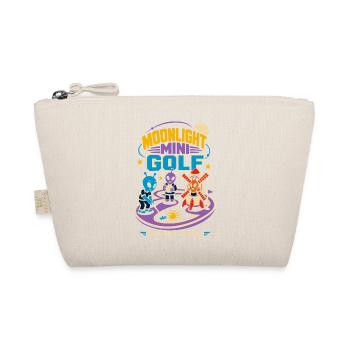 Mondschein Minigolf mit Aliens - Organic Pouch - nature - Front