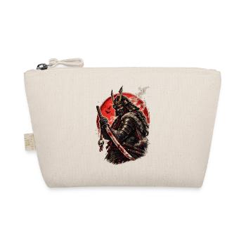 Blood Moon Samurai Warrior - Organic Pouch - nature - Front