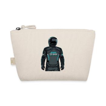 Motard - Né pour rouler - Trousse biologique - nature - Devant
