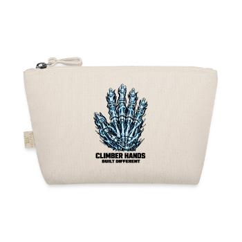 Climber Hands: Built Different Röntgen Design - Bio-Täschchen - Natur - Vorne