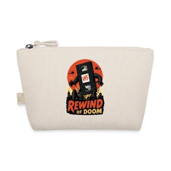 Rewind of Doom – Retro VHS Monster - Bio-Täschchen - Natur - Vorne