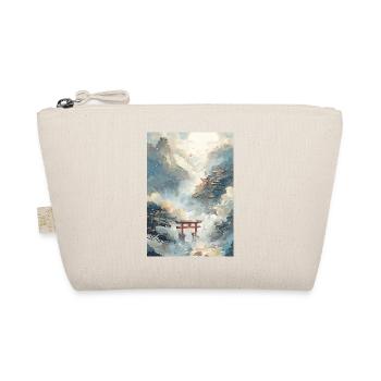 Pagode und Torii-Nebel - Bio-Täschchen - Natur - Vorne