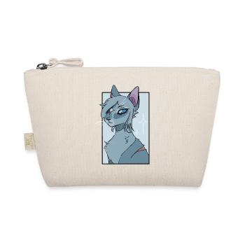 (Warrior) Cat inspired design - Bio-Täschchen - Natur - Vorne