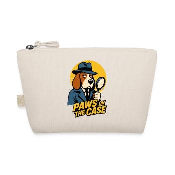 Paws on the Case – Hundedetektiv Humor - Bio-Täschchen - Natur - Vorne