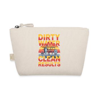 Dirty Water Clean Results Abwassertechnik - Bio-Täschchen - Natur - Vorne