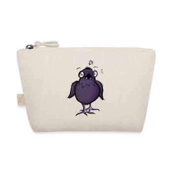 Monster Raven Charakter - Bio-Täschchen - Natur - Vorne