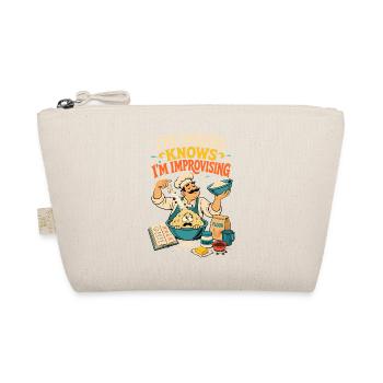 The Dough Knows I'm Improvising – Backen - Bio-Täschchen - Natur - Vorne