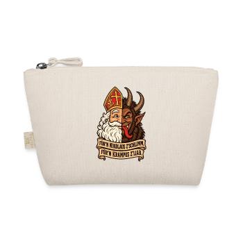 Nikolaus zu schlimm Krampus zu lieb - Bio-Täschchen - Natur - Vorne