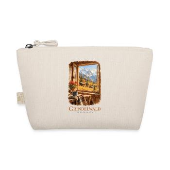 Grindelwald Vintage-Schweizer Charme - Bio-Täschchen - Natur - Vorne