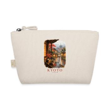 Kyoto Japan Vintage Frühlingsanhänger - Bio-Täschchen - Natur - Vorne