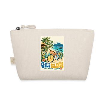 Erleben Sie Gili Islands Indonesien Retro Tropical - Bio-Täschchen - Natur - Vorne