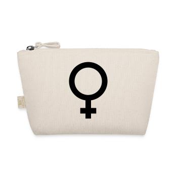 Frau - Bio-Täschchen - Natur - Vorne