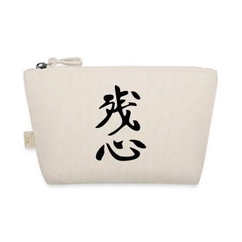 Zanshin - Kanji - Bio-Täschchen - Natur - Vorne