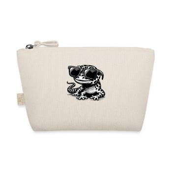 Gecko avec lunettes de soleil - Trousse biologique - nature - Devant