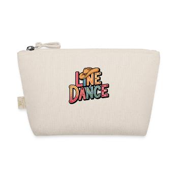 Line Dance mein Hobby - meine Passion - mein Ding - Bio-Täschchen - Natur - Vorne